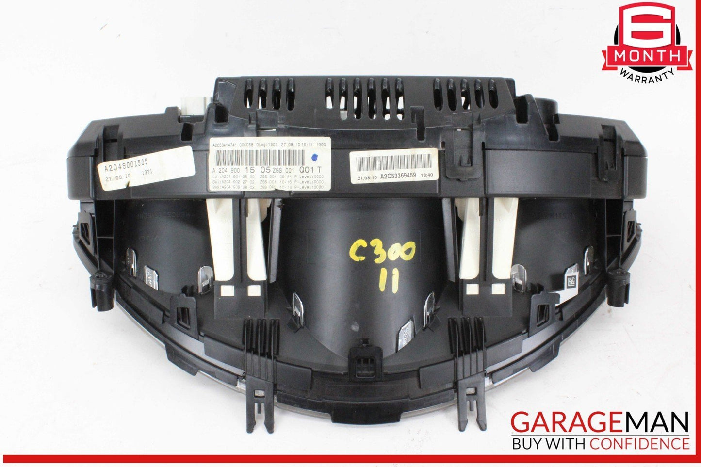 08-11 Mercedes W204 C300 C350 Speedometer Instrument Cluster 2049001505 OEM