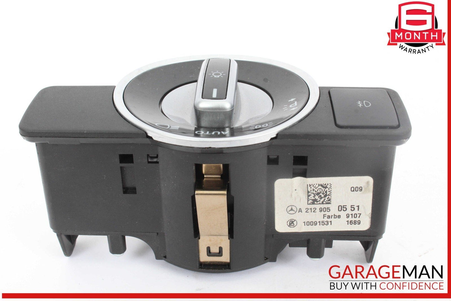08-20 Mercedes R172 SLC43 AMG Headlight Fog Light Switch Control Module OEM