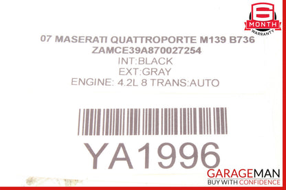03-08 Maserati Quattroporte M139 Roof Control Module OPT 223762 OEM