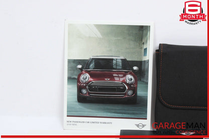 18 Mini Cooper S Countryman Owner Owner's Manual Operator User Guide w/ Case OEM