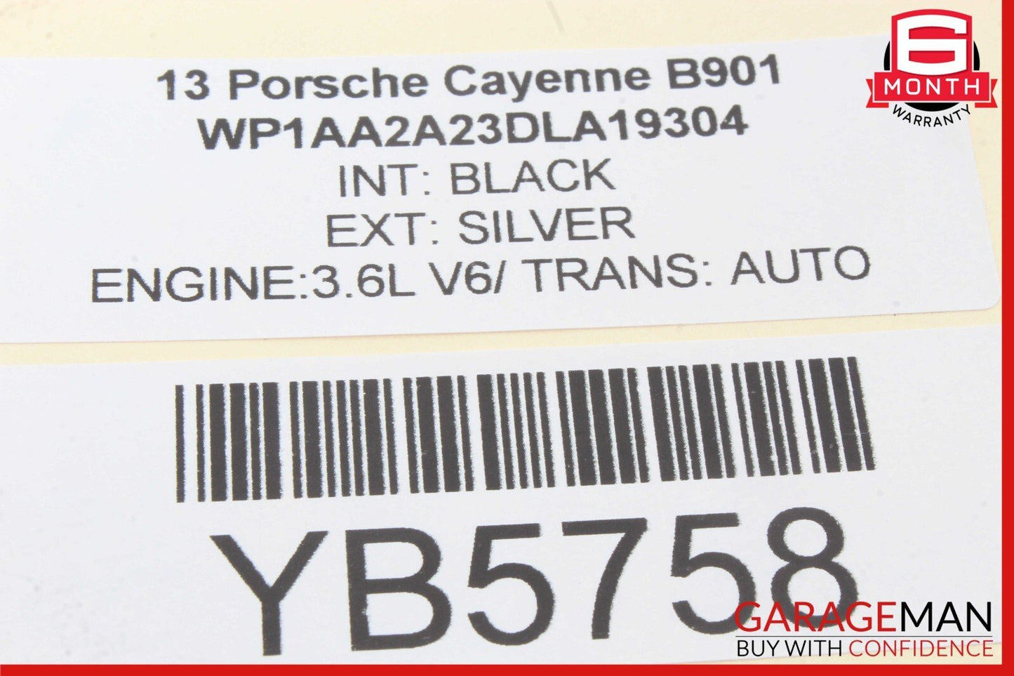 11-16 Porsche Cayenne Turbo 958 Rear Side Antenna Amplifier AMP Module OEM