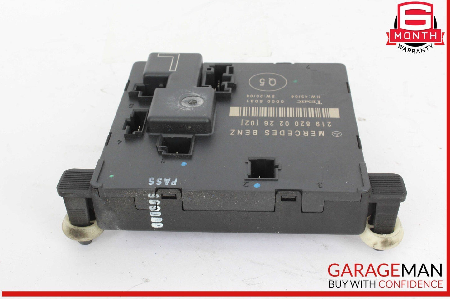 06-11 Mercedes W219 CLS63 AMG Rear Left Side Door Control Module 2198200226 OEM