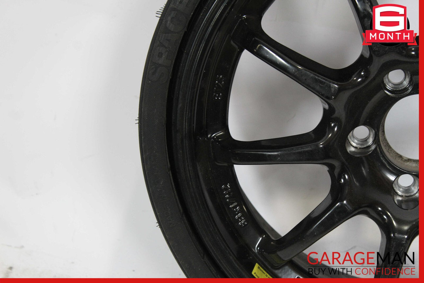 Mercedes R230 SL500 SL550 Emergency Spare Tire Wheel Donut Rim 17" 17 OEM