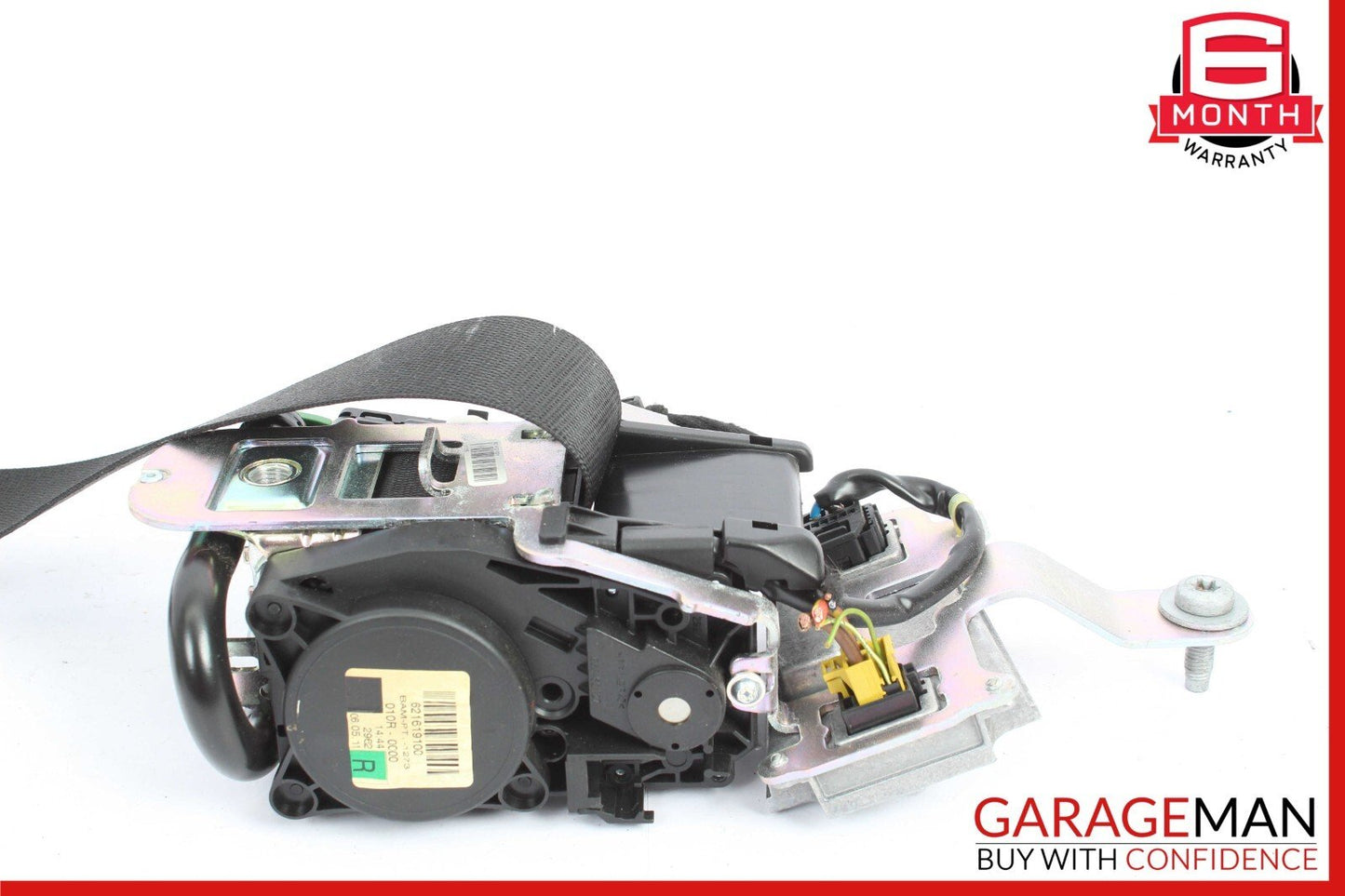 10-13 Mercedes W212 E350 E550 Front Right Seat Belt Seatbelt Retractor Black OEM