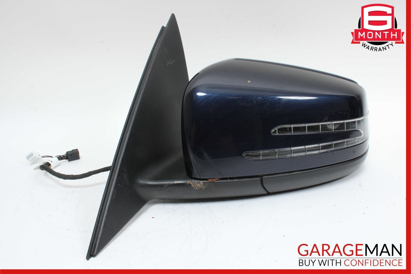 12-14 Mercedes W204 C250 C300 Front Left Driver Side Mirror Rear View Door OEM
