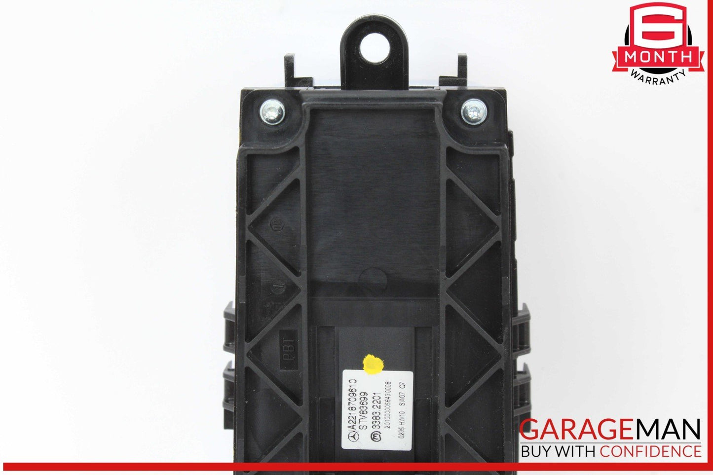 10-13 Mercedes W221 S550 S450 Rear Left Side Window Control Switch Black OEM