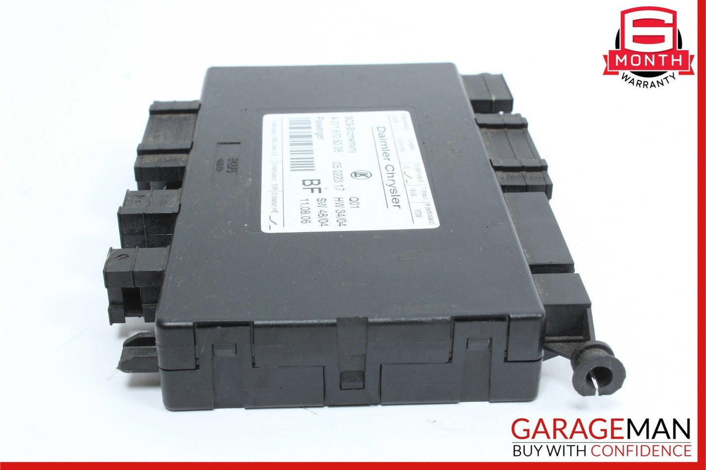 03-11 Mercedes W219 CLS550 Under Seat Control Module Front Right Side OEM