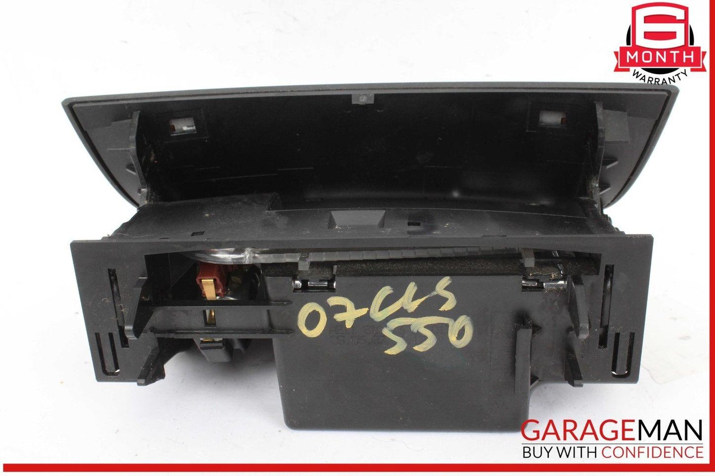 03-11 Mercedes W219 CLS550 E350 Center Ashtray Ash Tray Storage Wood OEM