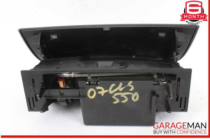 03-11 Mercedes W219 CLS550 E350 Center Ashtray Ash Tray Storage Wood OEM