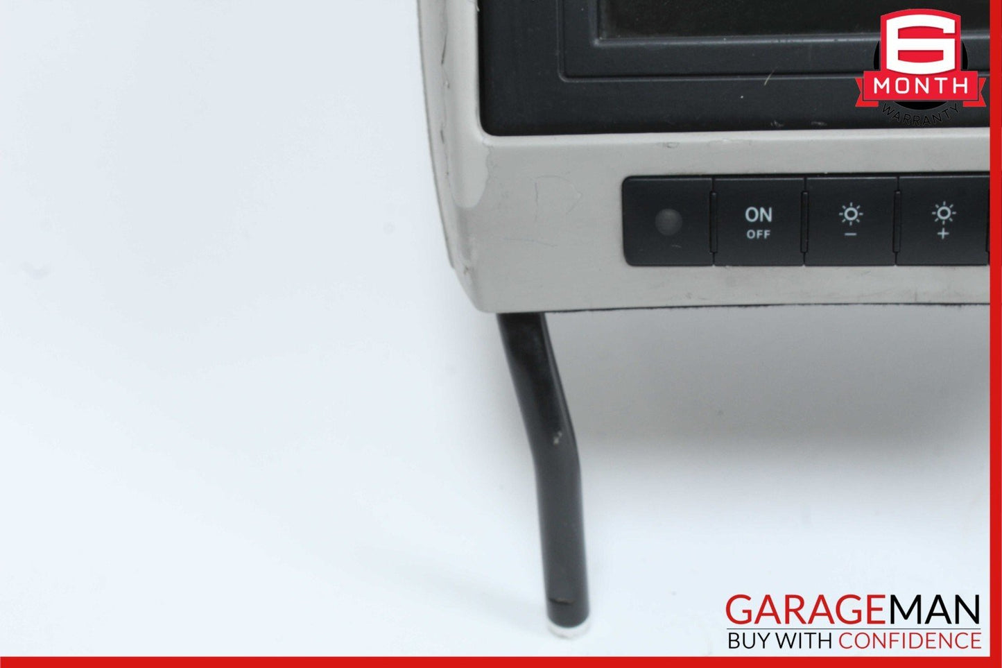 07-12 Mercedes GL450 ML450 R320 Seat Headrest Screen Monitor Display Trim Grey
