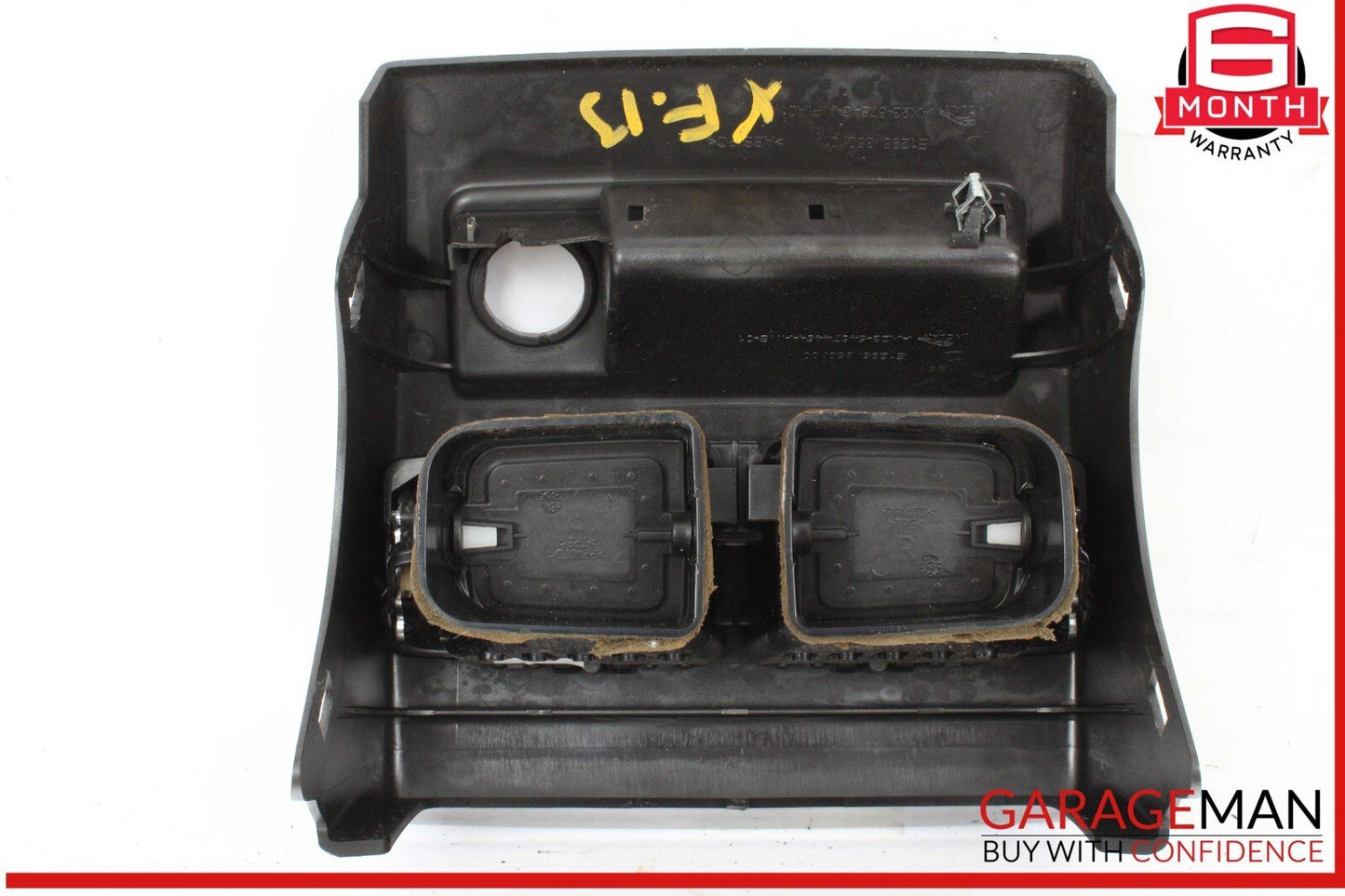 13-15 Jaguar XF XFR X250 Rear Center Console Air Conditioning Heater Vent OEM