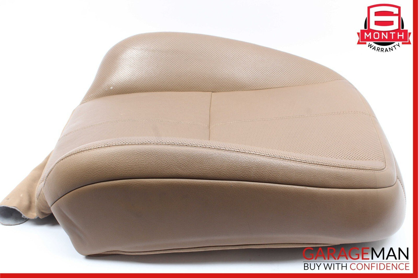 07-09 Mercedes W221 S550 Front Right Side Top Upper Seat Cushion Brown OEM