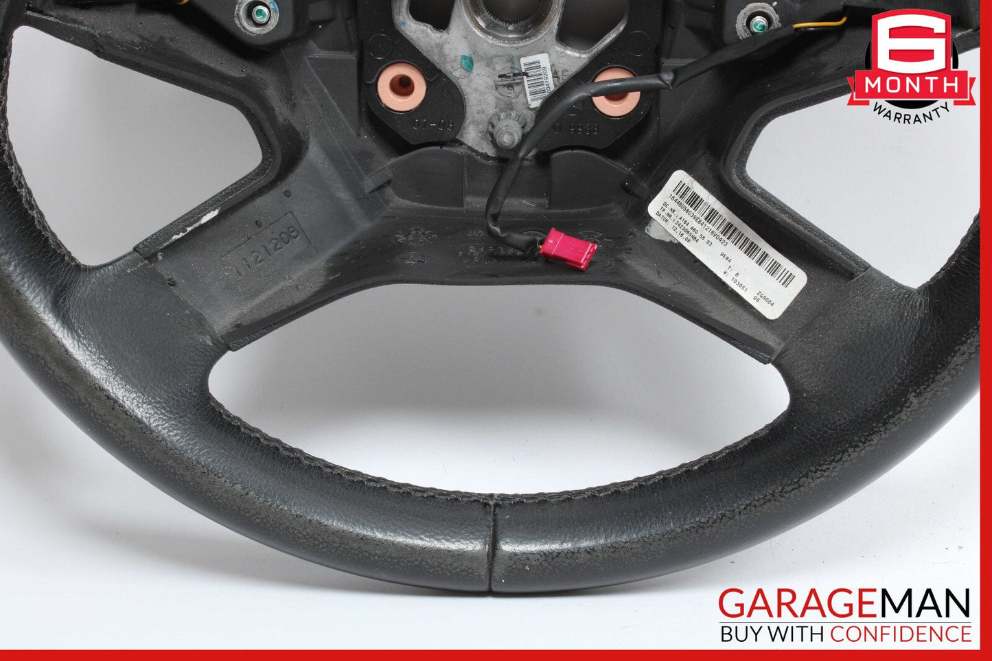 Mercedes X164 GL450 R350 Driver Steering Wheel Black w/ Paddle Shifters OEM