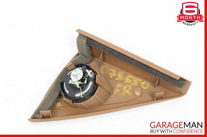 07-13 Mercedes W221 S550 Front Right Side Door Corner Tweeter Speaker Brown
