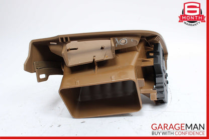 07-14 Mercedes S550 CL600 CL550 Front Right Dash A/C Air Vent Trim Grille Brown