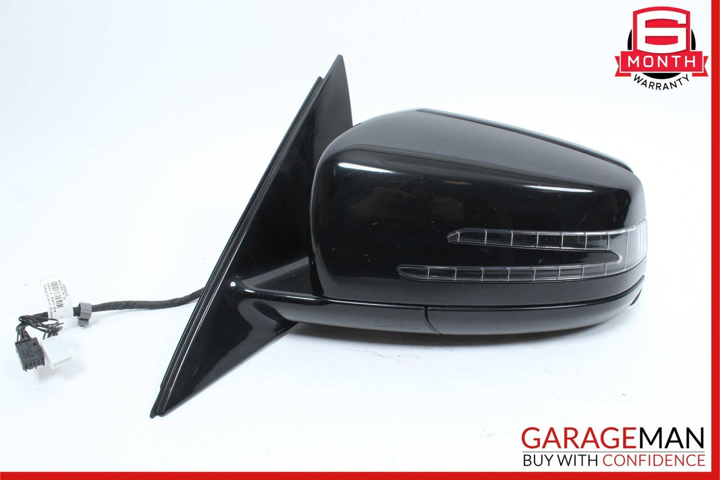 10-13 Mercedes W212 E350 E550 Front Left Driver Side Mirror Door Rear View OEM