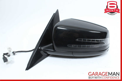 10-13 Mercedes W212 E350 E550 Front Left Driver Side Mirror Door Rear View OEM