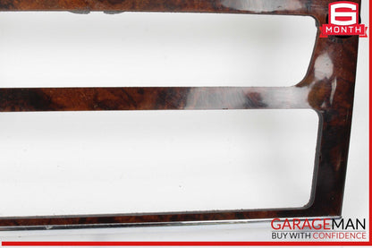 06-12 Mercedes X164 GL450 ML350 Center Console Control Trim Panel Wood Bezel