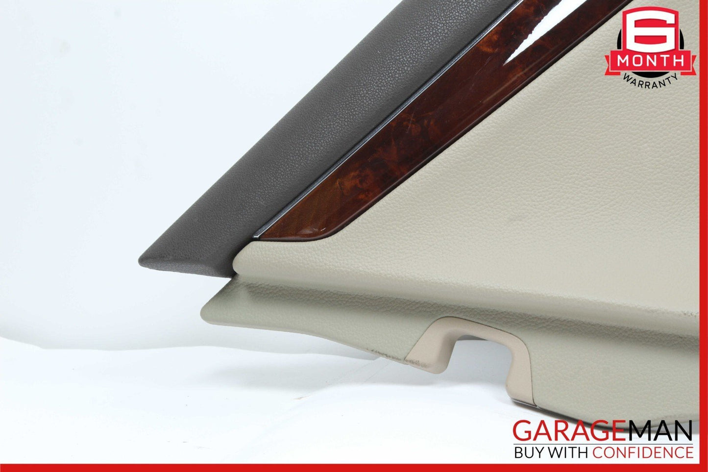 08-11 Mercedes W204 C280 Rear Left Driver Side Interior Door Panel Beige OEM