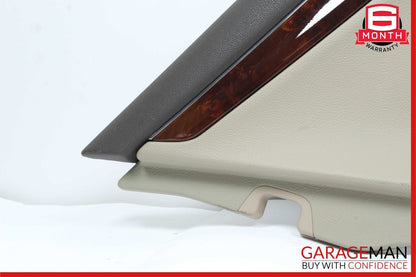 08-11 Mercedes W204 C280 Rear Left Driver Side Interior Door Panel Beige OEM