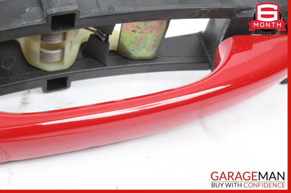 05-07 Mercedes W203 C230 C55 AMG Rear Left Driver Side Exterior Door Handle Red