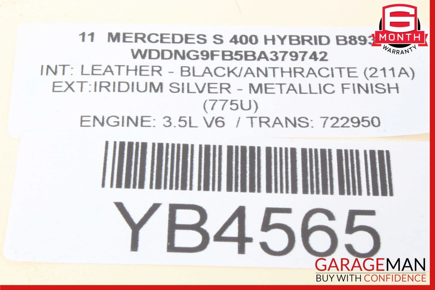 10-13 Mercedes W221 S400 E550 Distronic Adaptive Cruise Control Module OEM