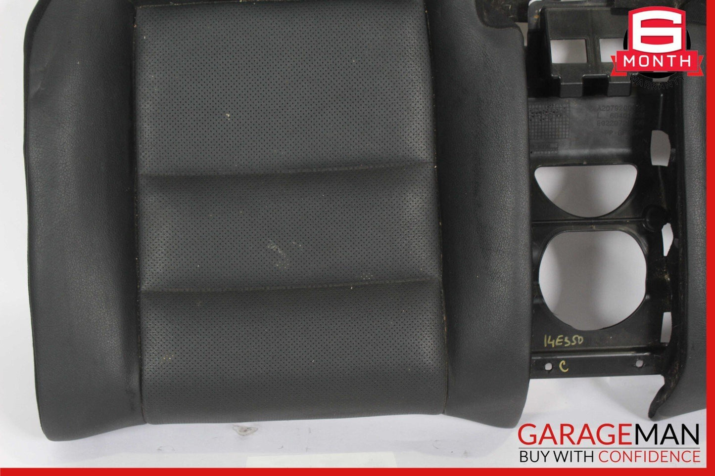 10-17 Mercedes W207 E350 E550 Coupe Rear Lower Bottom Bench Seat Cushion Black