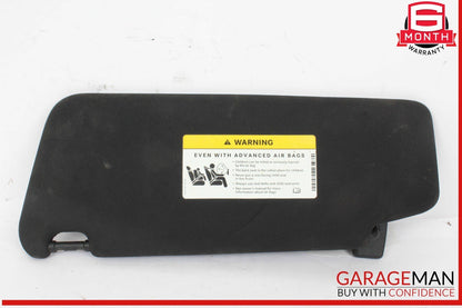 08-14 Mercedes W204 C250 C300 C350 Front Right Side Sunvisor Sun Visor Black OEM