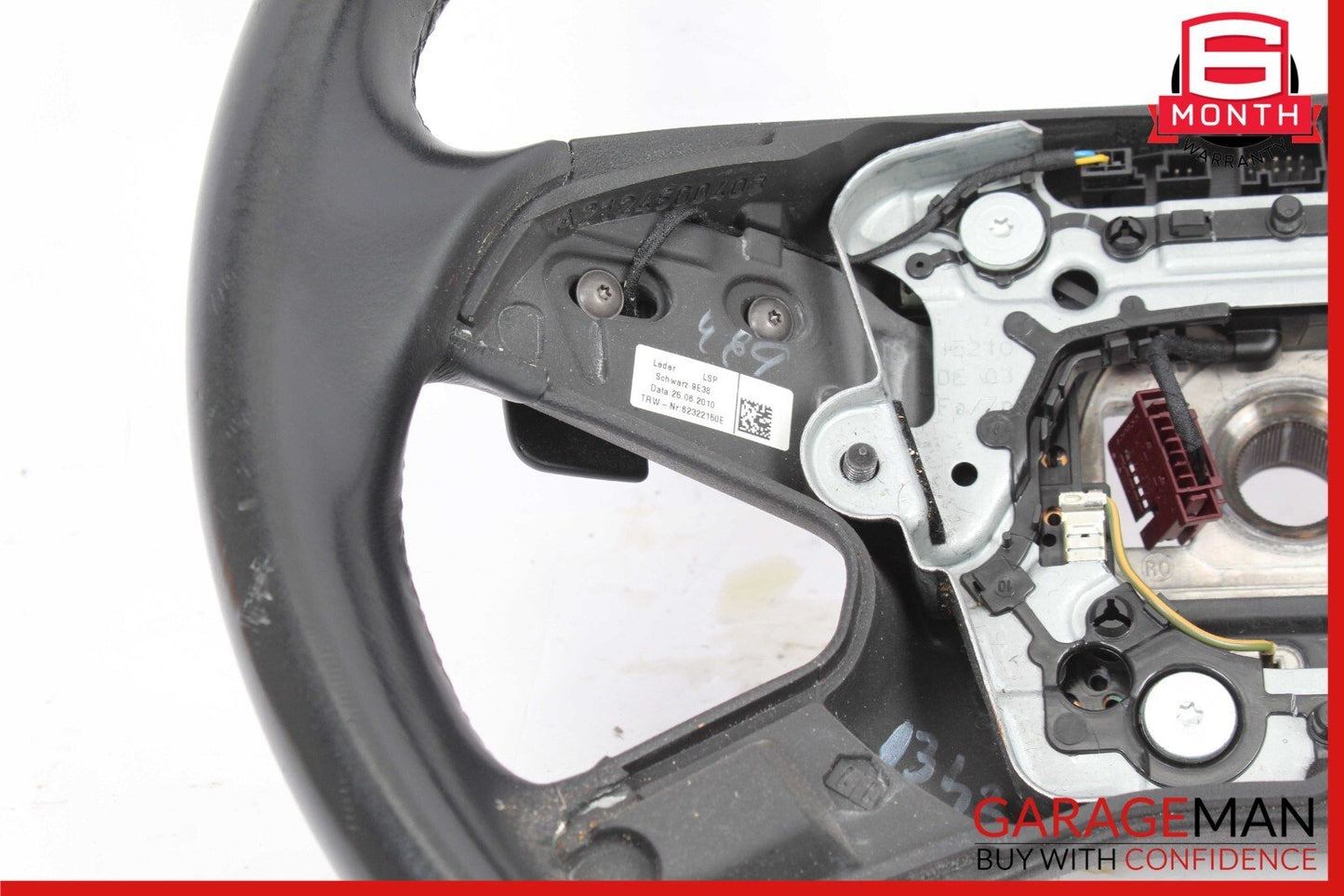 10-13 Mercedes W212 E350 E550 E400 Steering Wheel w/ Paddle Shifters OEM