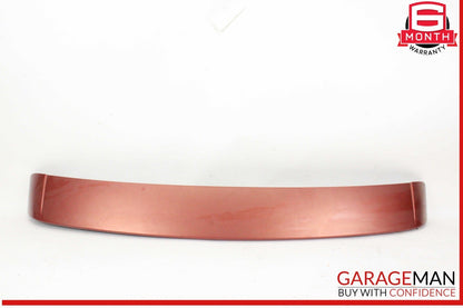 07-15 Audi Q7 Rear Trunk Hatch Spoiler Wing Red w/ Brake Light 4L0827933 OEM