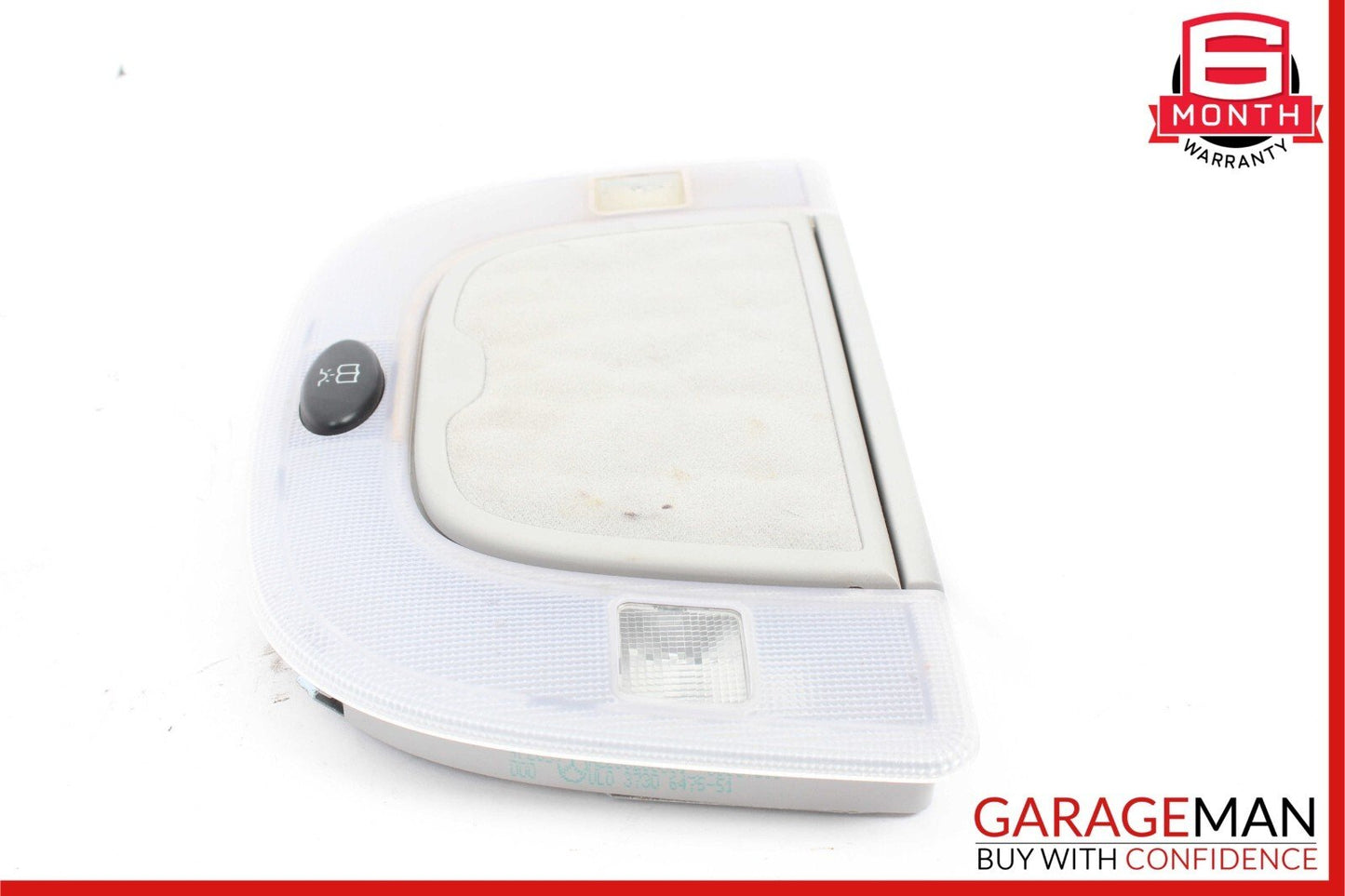 00-06 Mercedes W215 CL55 AMG Rear Reading Dome Light Mirror Grey OEM