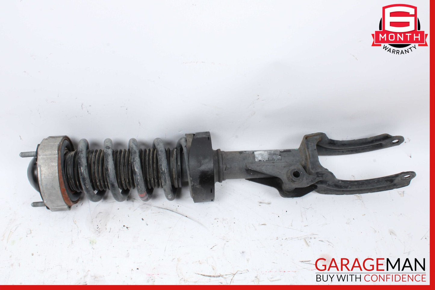 11-14 Porsche Cayenne 958 Front Left Side Shock Absorber Spring OEM