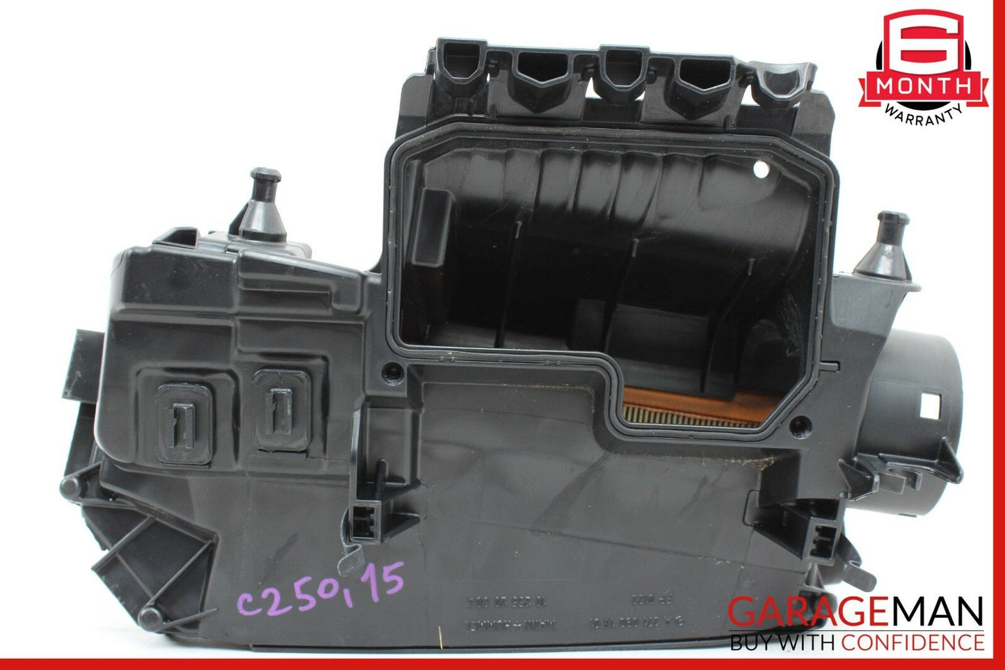 12-15 Mercedes W204 C250 Air Intake Cleaner Filter Housing Box