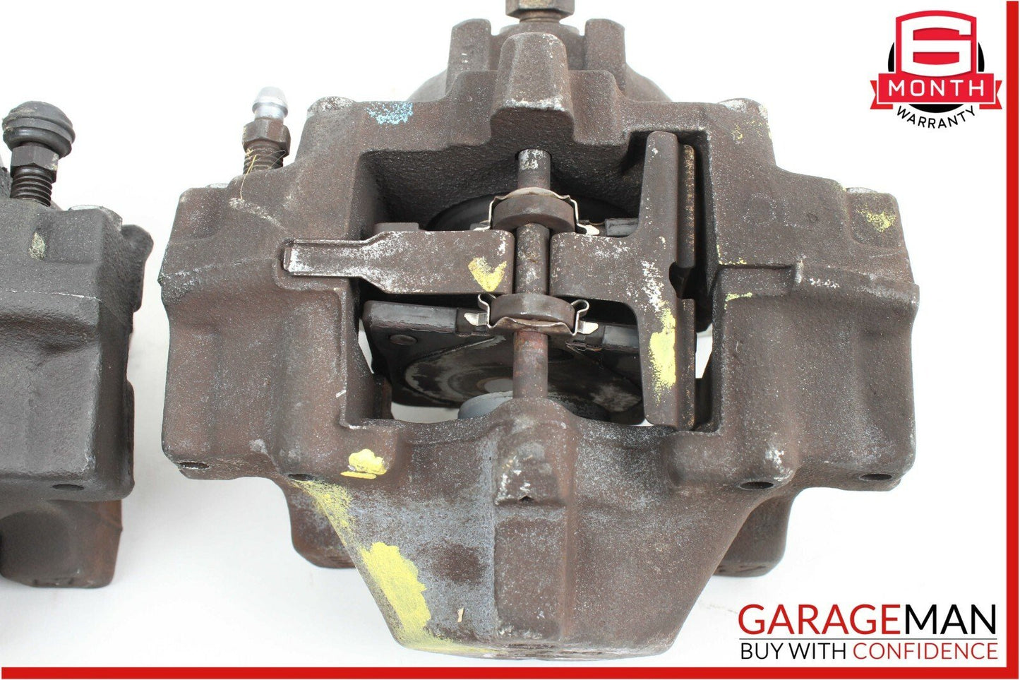 01-11 Mercedes C230 SLK300 Rear Left & Right Side Brake Caliper Calipers Set OEM