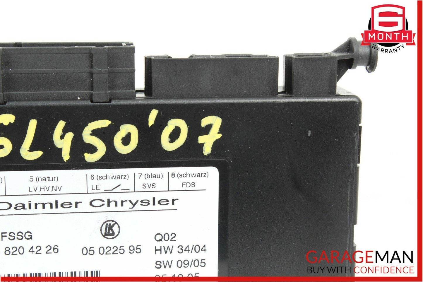 07-12 Mercedes X164 GL450 3rd Third Row Seat Power Folding Controller Module