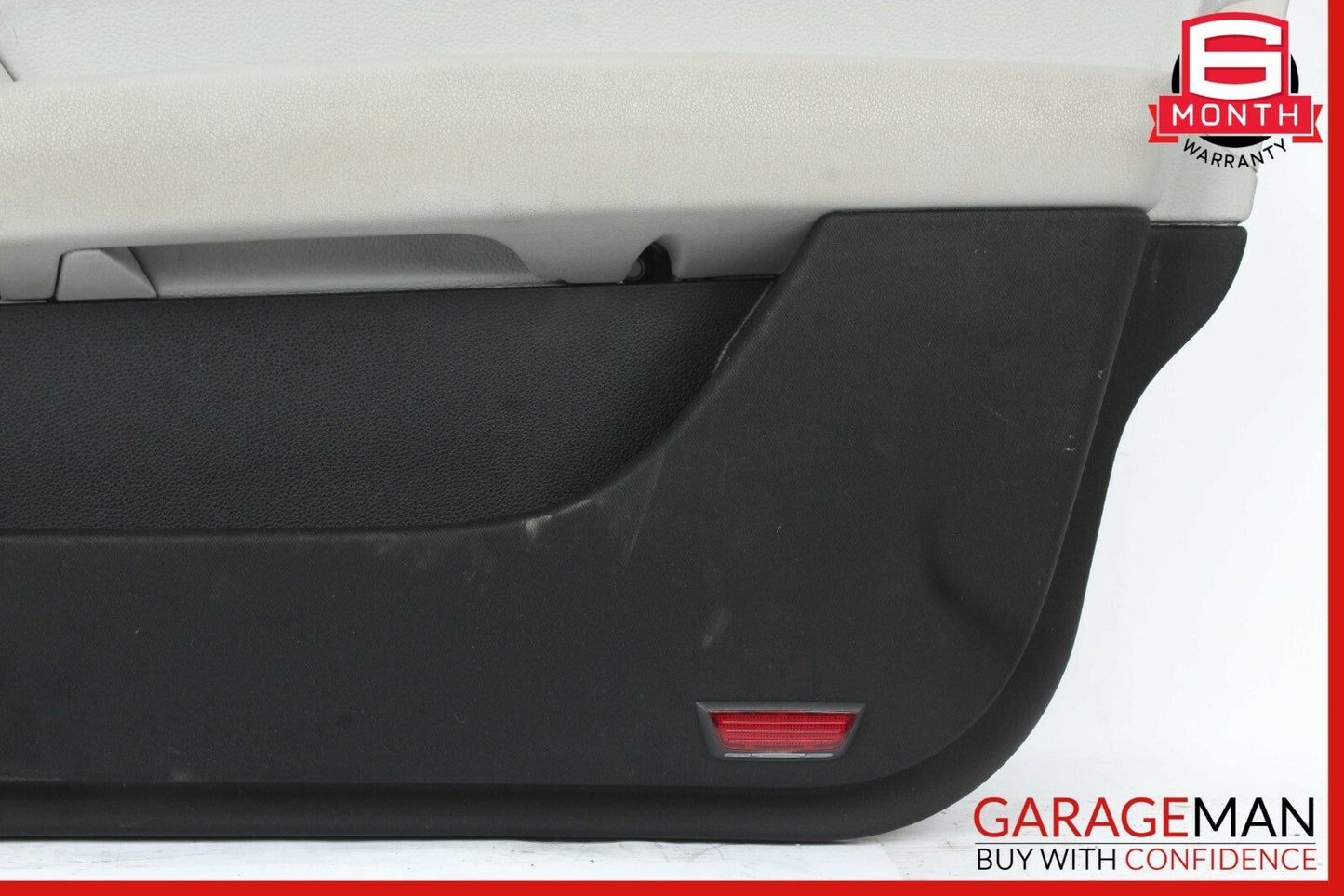 08-14 Mercedes W204 C250 Sedan Front Right Side Interior Door Panel Black Grey