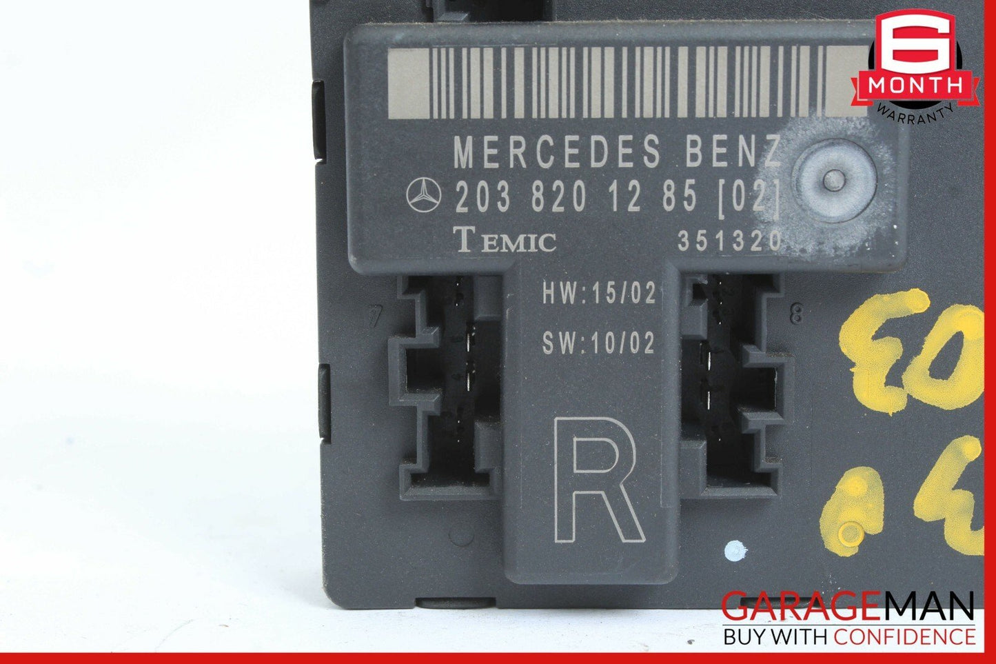01-07 Mercedes W203 C230 Front Right Passenger Side Door Control Module Unit OEM