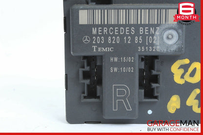 01-07 Mercedes W203 C230 Front Right Passenger Side Door Control Module Unit OEM
