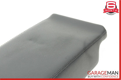 03-06 Mercedes R230 SL500 Center Console Rear Lid Cover Panel Leather Black OEM