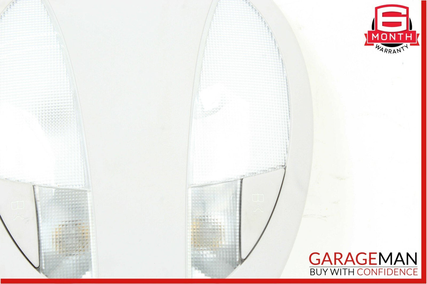 07-09 Mercedes W211 E350 E550 Rear Overhead Dome Light Reading Map Gray OEM