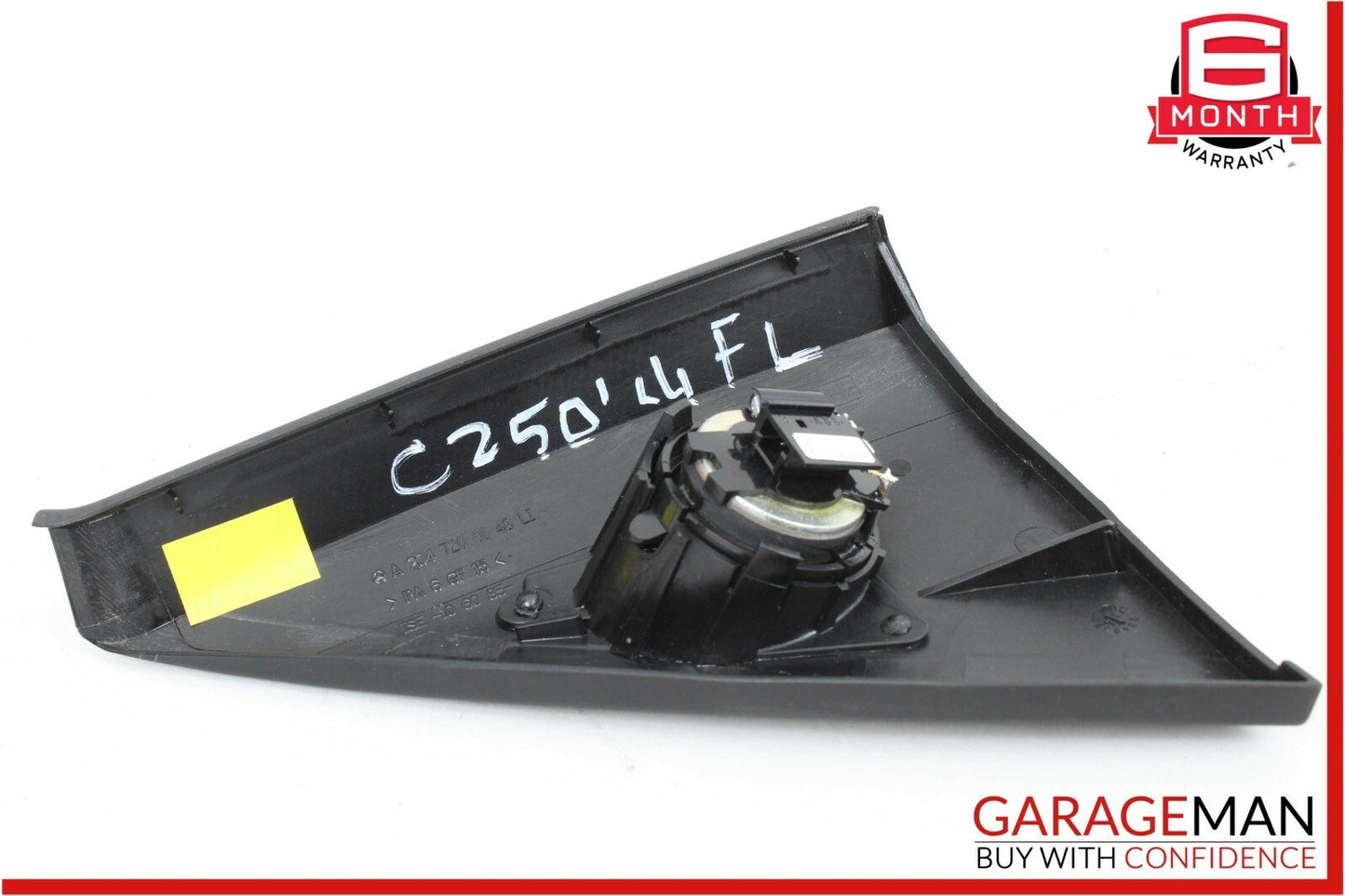 08-14 Mercedes W204 C250 Front Left Side Door Panel Tweeter Speaker Trim Cover