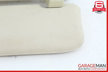 07-09 Mercedes W211 E350 E550 Front Right Sunvisor Sun Visor Shade Suede Grey