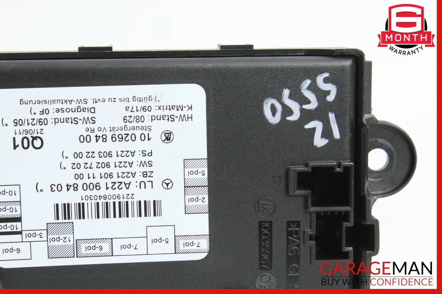 10-13 Mercedes W221 S400 S550 S63 Front Right Passenger Door Control Module Unit