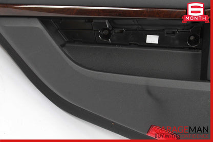 10-13 Mercedes W212 E350 E550 Rear Left Interior Door Panel Cover Black