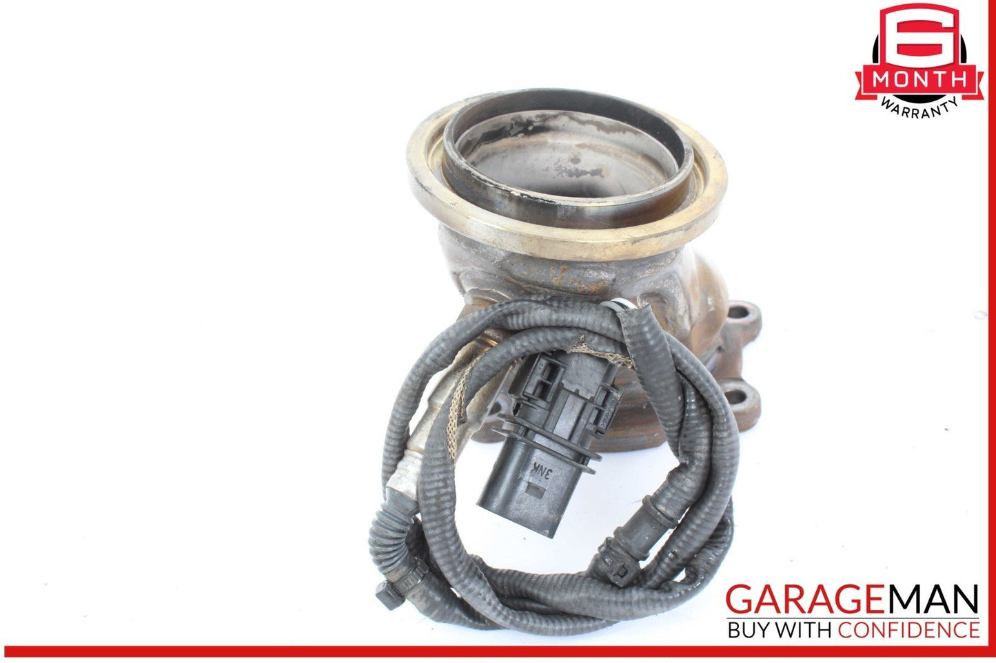 15-18 Porsche Macan 95B Engine Exhaust System Front Right Side Connector Pipe