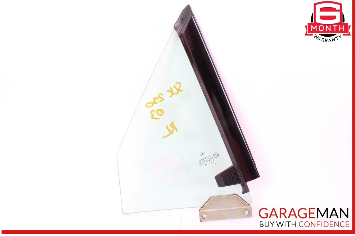 97-04 Mercedes R170 SLK230 SLK320 Rear Left Driver Side Quarter Window Glass OEM