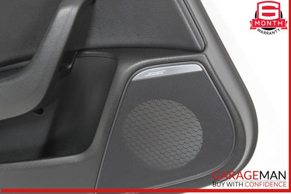 12-18 Audi A6 Rear Left Driver Side Interior Door Trim Panel Cover Assembly OEM