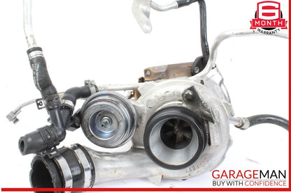 11-16 Mercedes X166 GL450 4MATIC Left Turbocharger Turbo Charger Manifold OEM