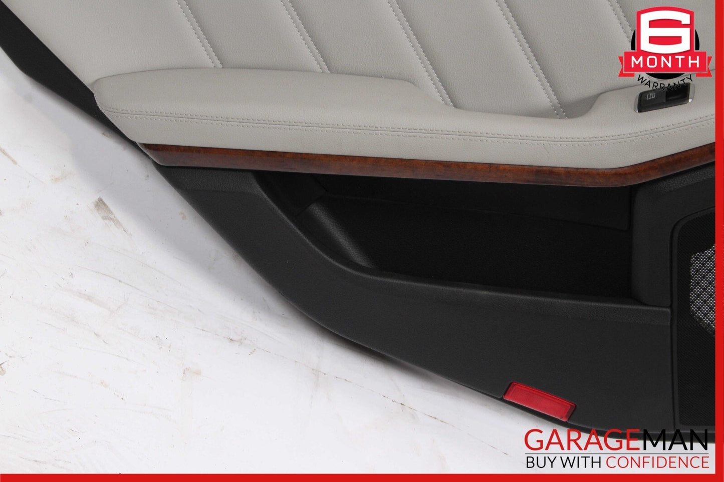 10-13 Mercedes W212 E350 E550 Rear Left Driver Side Interior Door Panel Grey