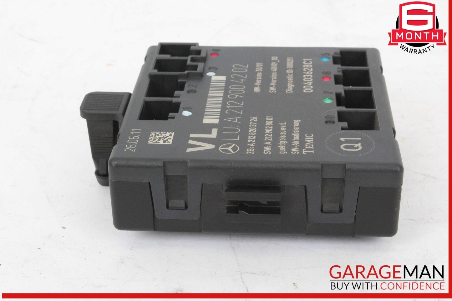 08-18 Mercedes W212 E350 Bluetec Front Left Side Door Control Module Unit OEM